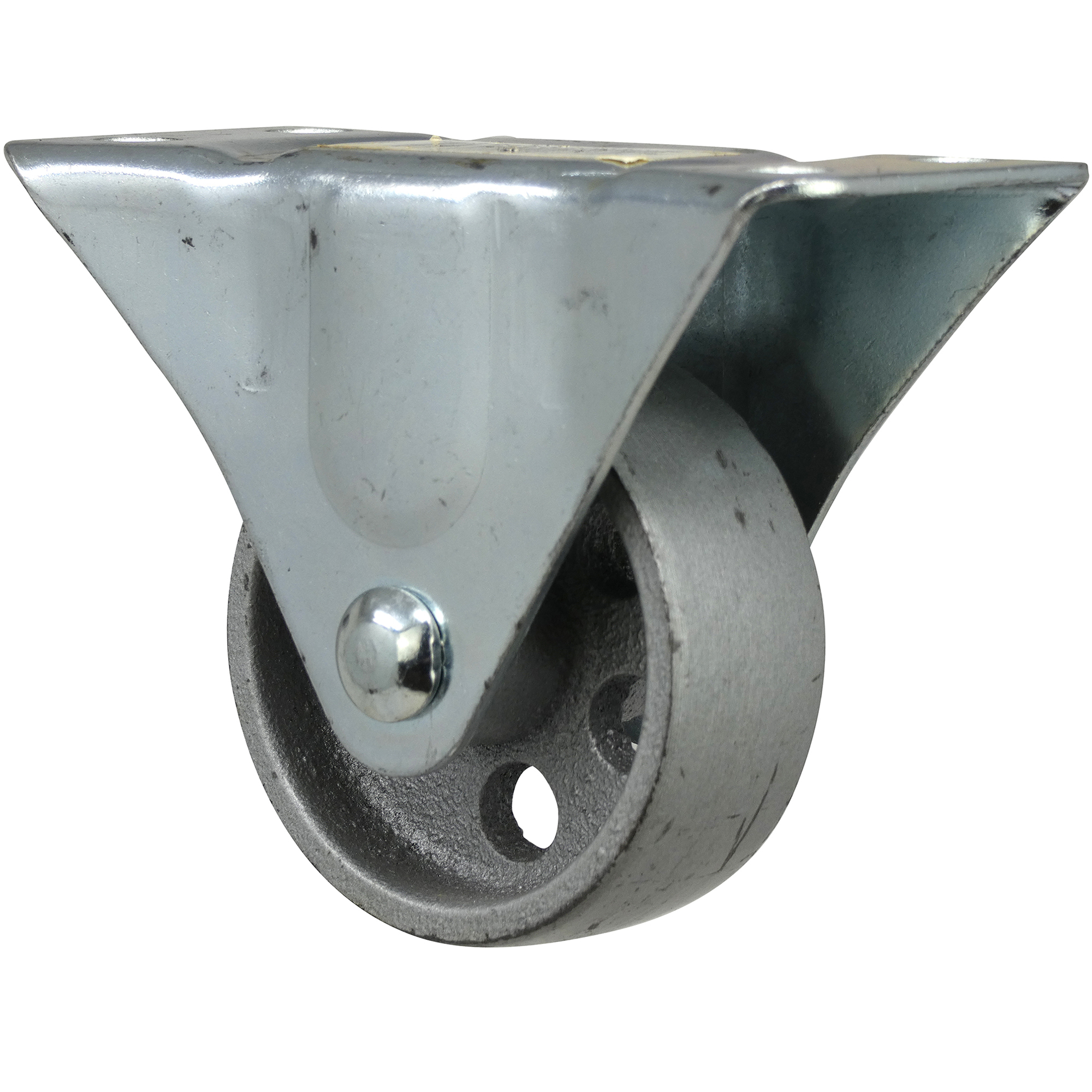 Shepherd Hardware Casters - 2.5in. Diameter, Rigid Plate Mount, 175-Lb. Capacity, 12 Pcs, Model# 9184